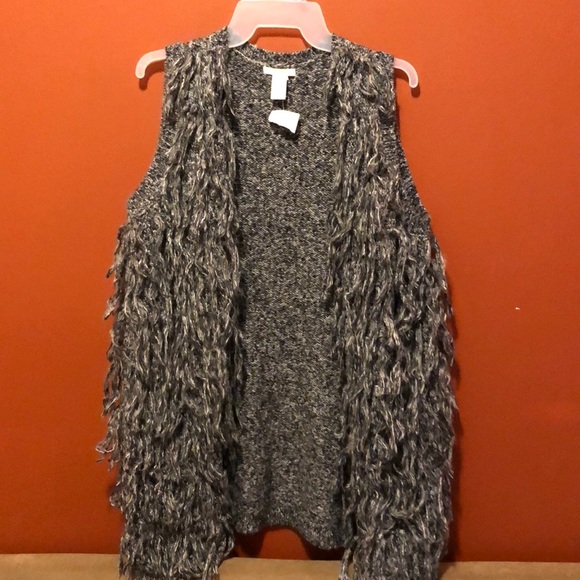 H&M Sweaters - Shag Sweater Vest